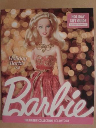 Журнал Barbie Collector Holiday 2014 года