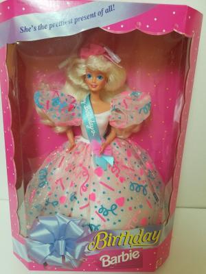 Кукла Барби День Рождения в розовом 94 г.