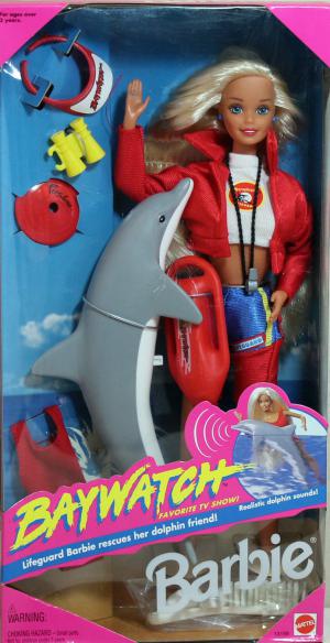 Кукла Барби Спасатель с говорящим дельфином 94 г.