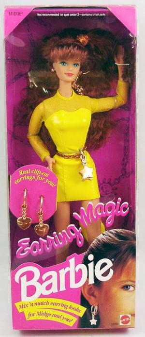 Кукла Барби Мидж Волшебные сережки 92г.