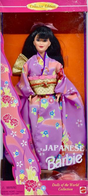 Коллекционная кукла Барби из серии "Куклы Мира", Япония, 95г.