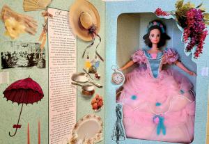 Винтажная коллекционная кукла Барби с настоящими ресничками Южная красавица, 93г.