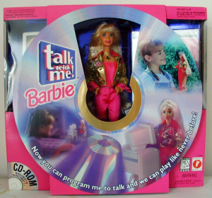 Интерактивная кукла Барби с CD "Поговори со мной!" 97г. 