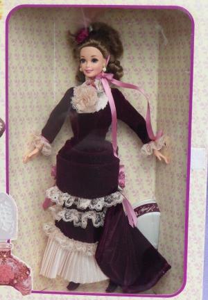 Коллекционная кукла Барби с настоящими ресничками Викторианская Леди, 95 г.
