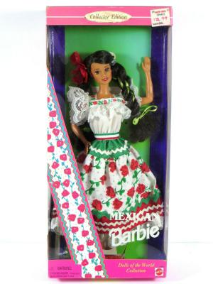 Коллекционная кукла Барби Мексика, Куклы Мира, 95 г.