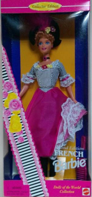 Коллекционная кукла Барби Франция, Куклы Мира, 96 г.