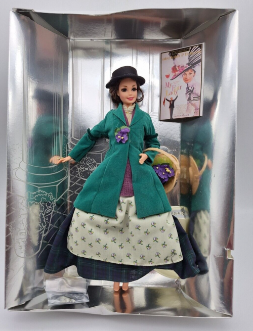Коллекционная кукла Барби Элиза Дулитл, Цветочница, 95 г.
